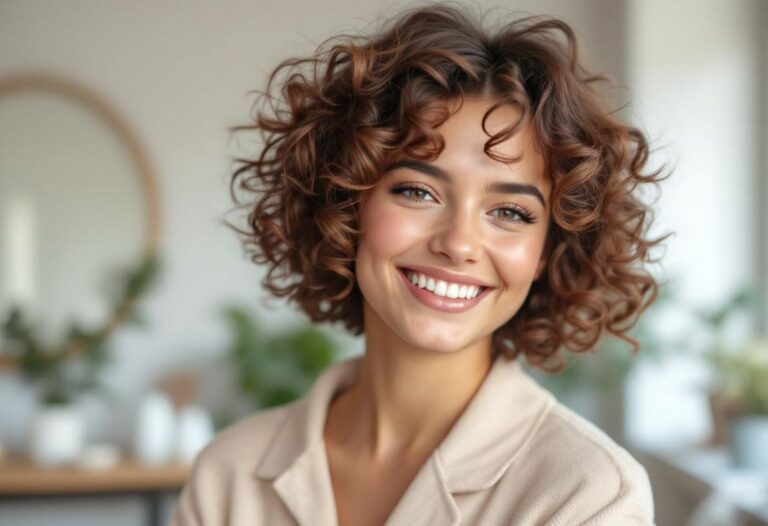 Faire des boucles sur cheveux courts sans fer : Nos astuces