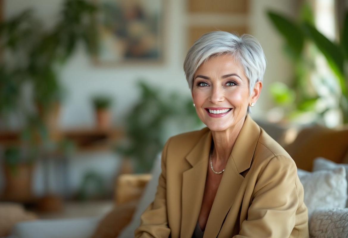 Quelle coiffure pour rajeunir une femme de 70 ans