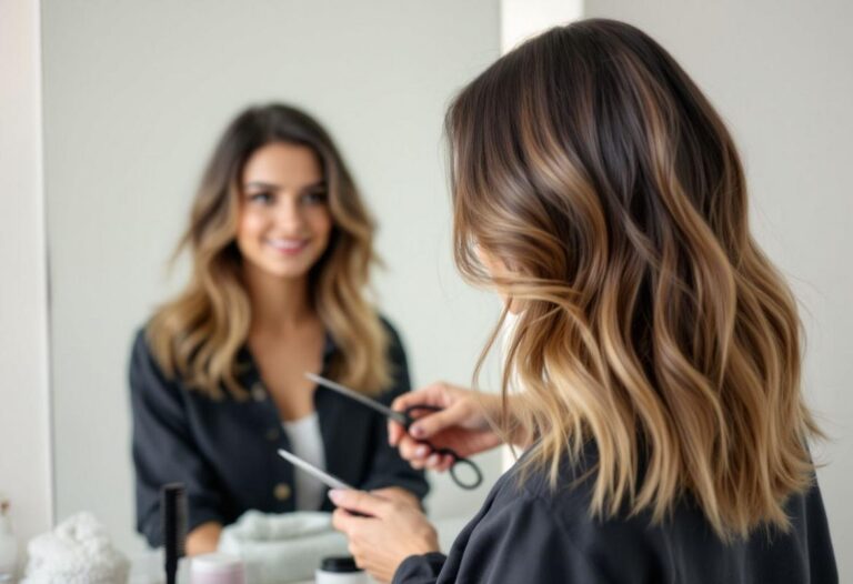 Se couper les cheveux soi-même dégradé mi long : Guide pratique