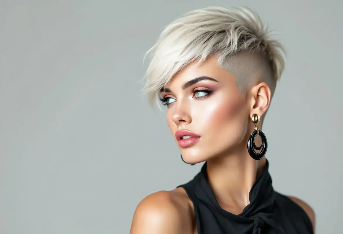Tout savoir sur la coupe courte femme rasée sur le côté