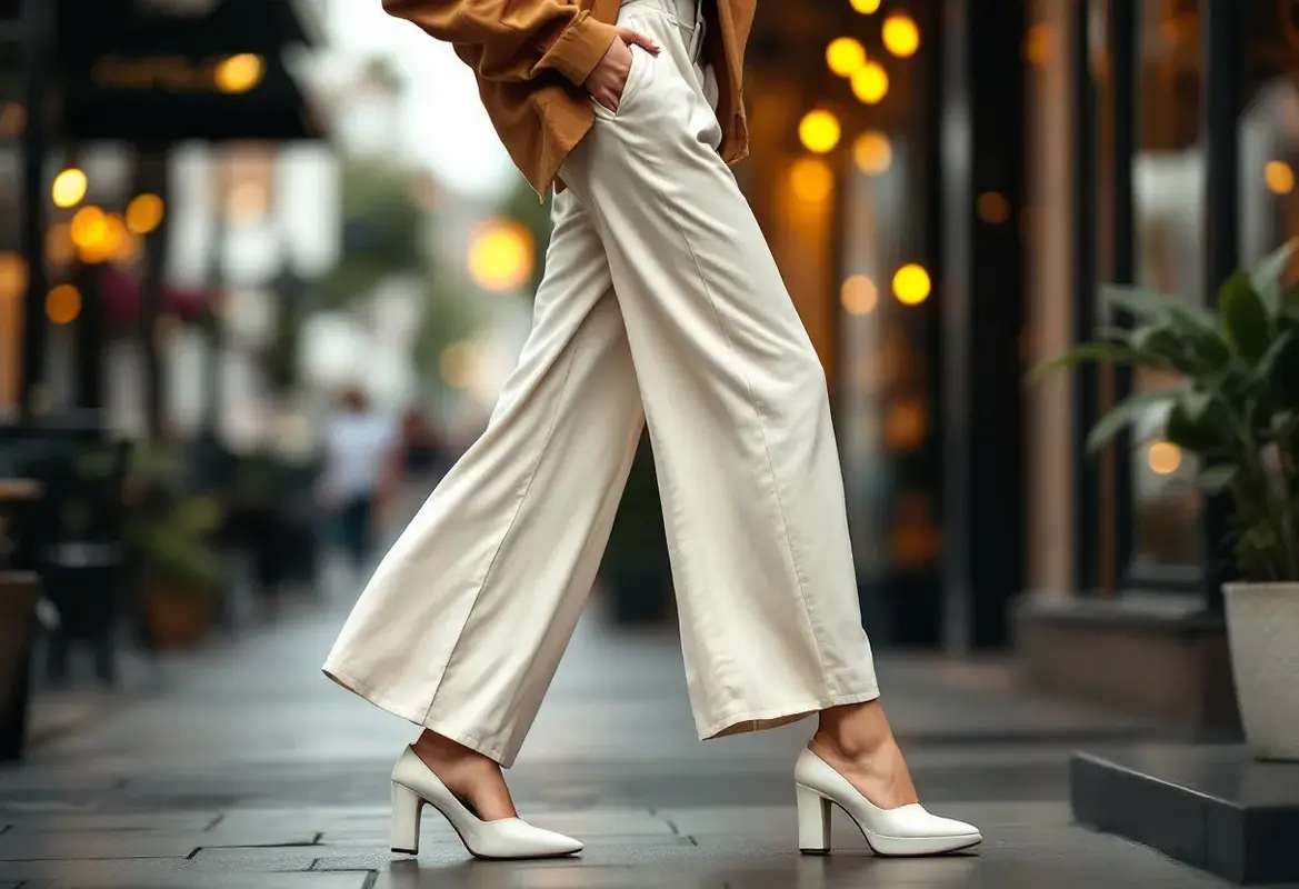Quelle chaussure avec un pantalon large : guide complet