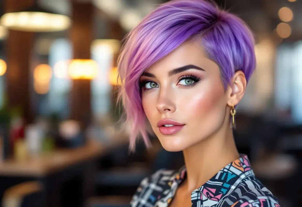 Hyper stylée coupe courte femme moderne : les tendances 2025