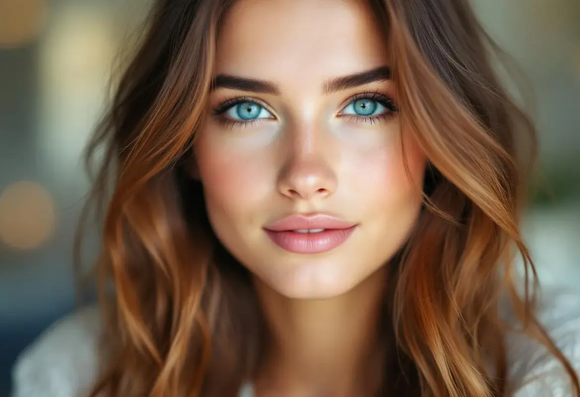 Yeux bleu : quelle couleur de cheveux choisir ?